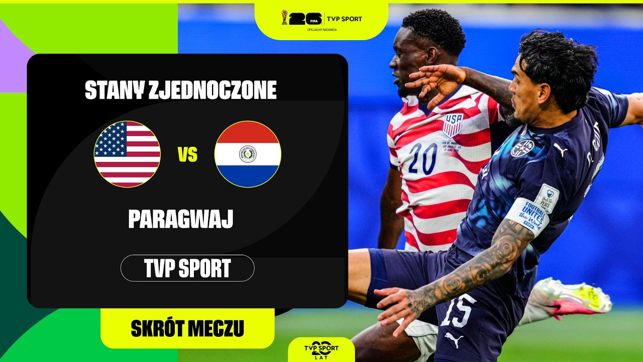 SKR&Oacute;T: MUNDIAL, GRUPA D: STANY ZJEDNOCZONE - PARAGWAJ. GWIAZDY NA TRYBUNACH I NA BOISKU