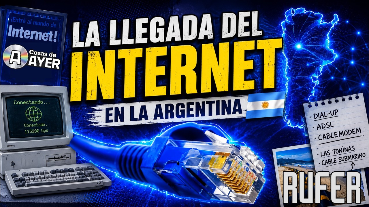 La llegada del Internet en la Argentina - Cosas de ayer