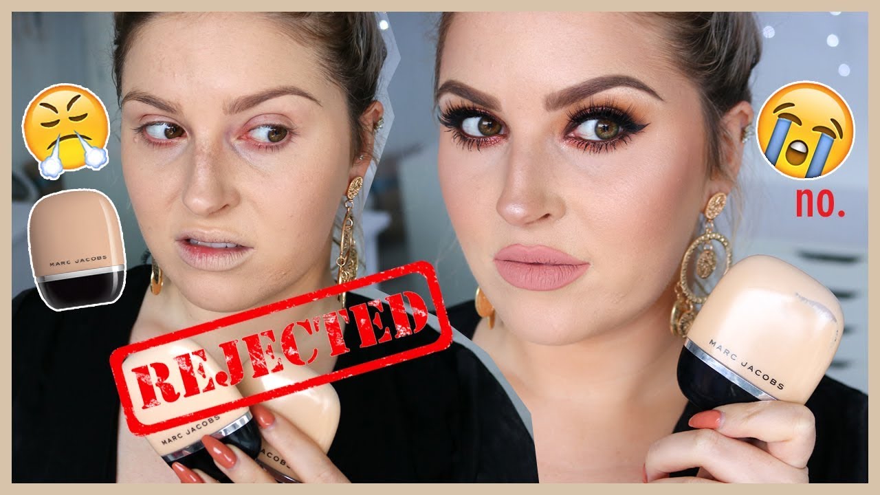 Marc Jacobs Shameless Foundation FIRST IMPRESSION 👎 WTF?!?