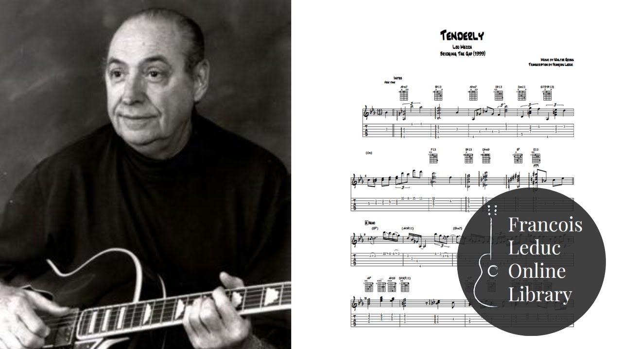 Tenderly - Lou Mecca (Transcription)