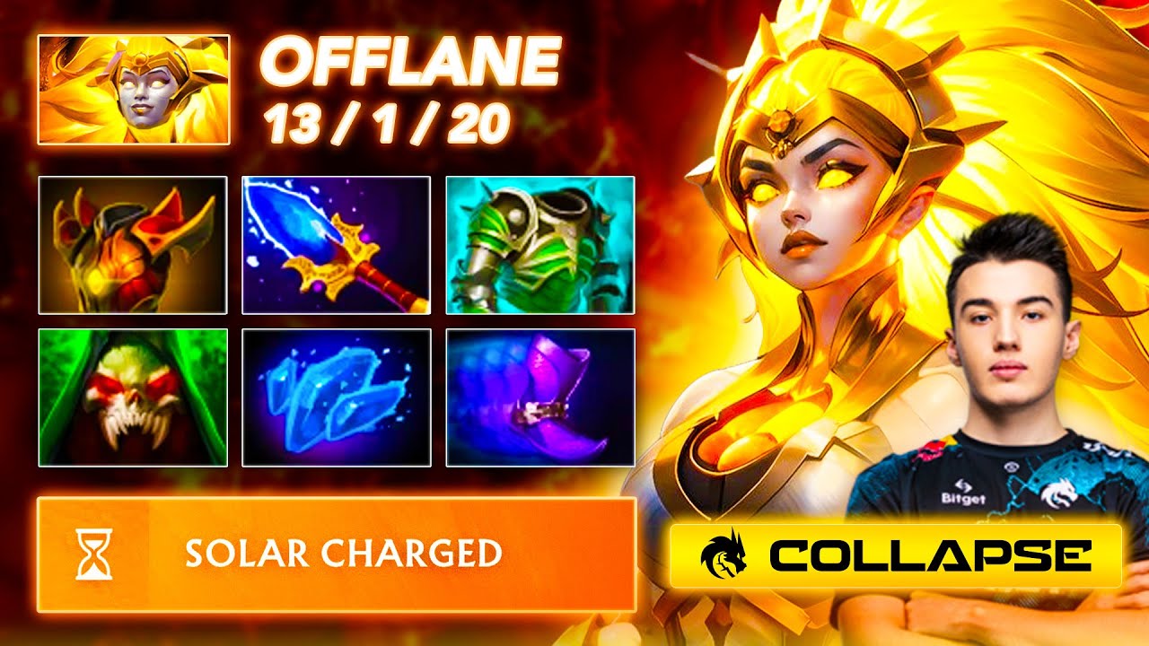 [7.39c] Collapse DAWNBREAKER Offlane | Полный игровой процесс Dota Class