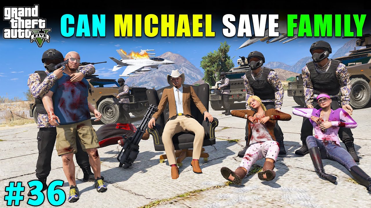 CAN WE SAVE MICHAEL'S FAMILY | GTA 5 GAMEPLAY #36