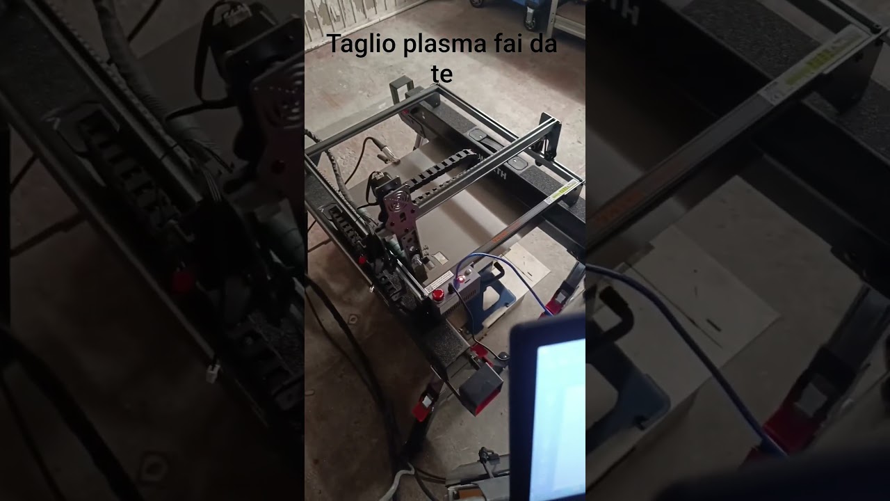 Taglio plasma cnc fai da te! 