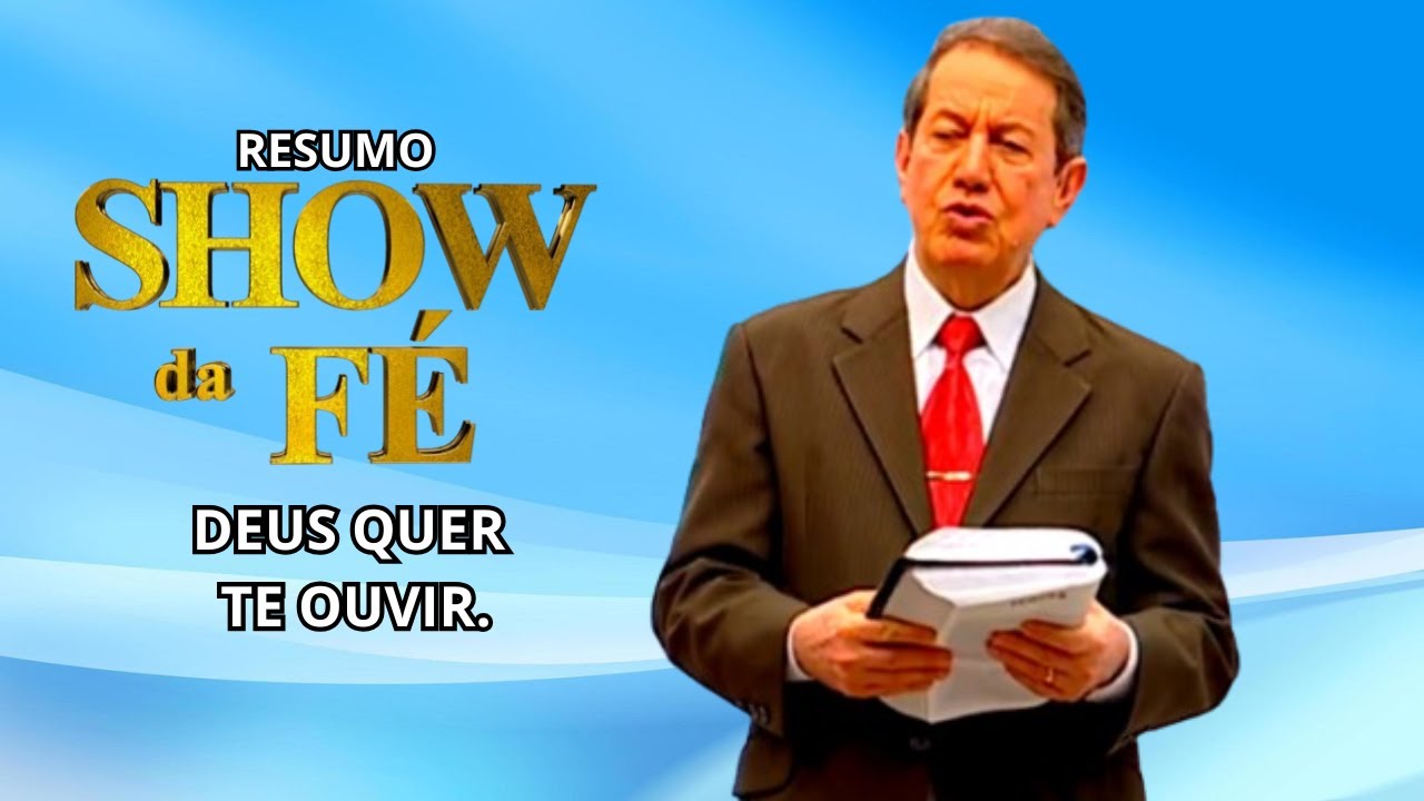 Show da  Fé | OUVE - ME SENHOR, PORQUE ESTOU NECESSITADO. | RR SOARES