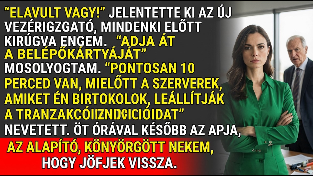 „Elavultnak” neveztek és kirúgtak—de a szerverek az enyémek ♟️ | Vállalati igazság