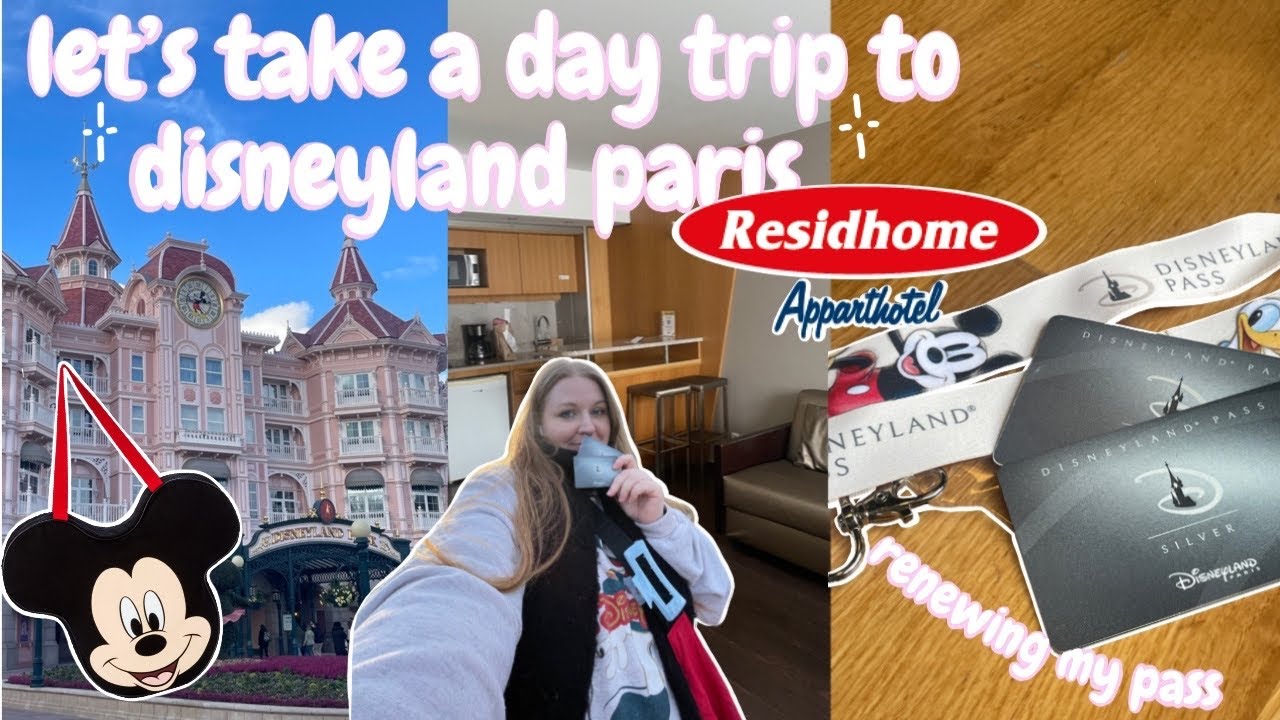 Однодневная поездка в Диснейленд Париж 🇫🇷✨ | Как продлить годовой абонемент, шопинг + парад | Фев...
