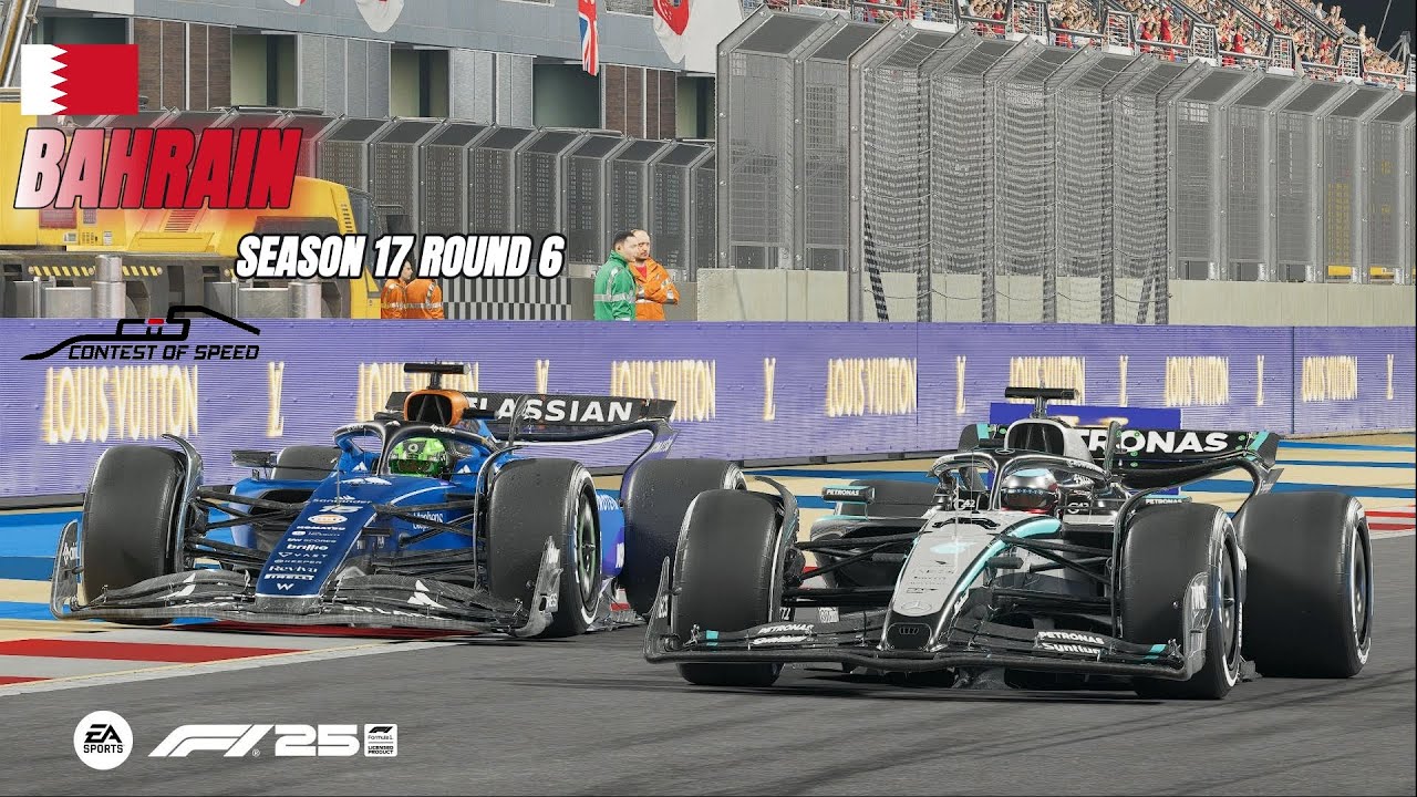 COS Season 17 Round 6 Bahrain AM1 F1 25