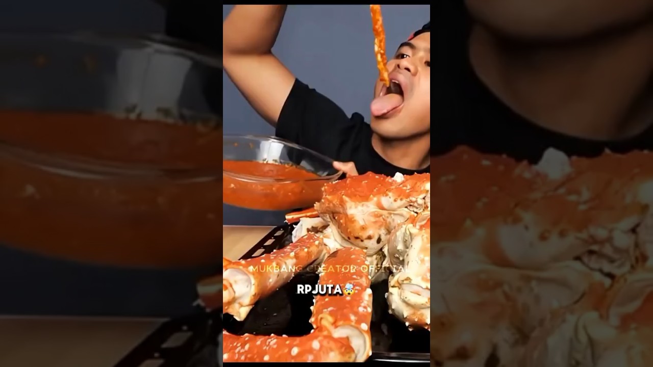 Kepiting Raksasa 4,5KG! Tanboy Kun Habiskan Makanan Sultan 6,5 Juta Sendirian!cc: tanboykun #shorts