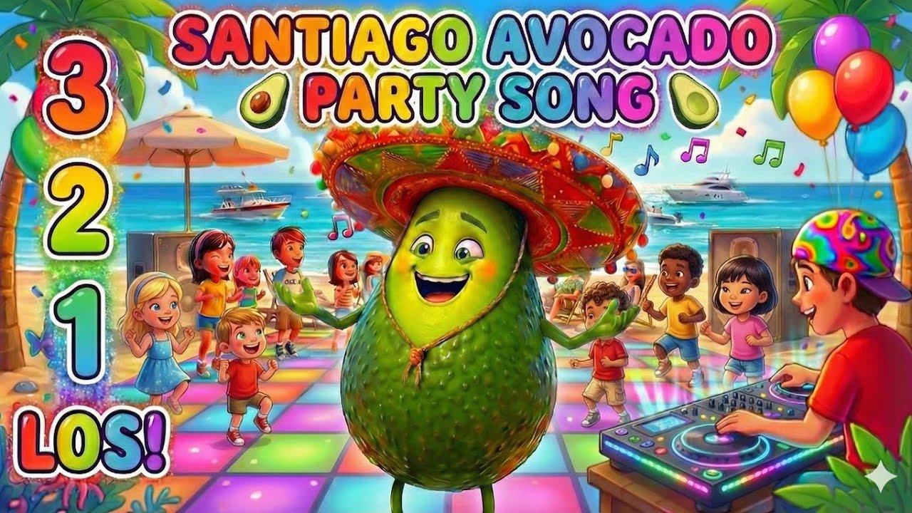Santiago die Avocado 🥑 Party Song & Musikvideo 