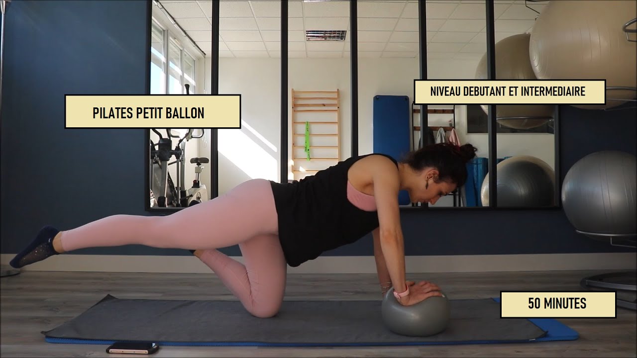 PILATES cours débutant/intermédiaire avec PETIT BALLON