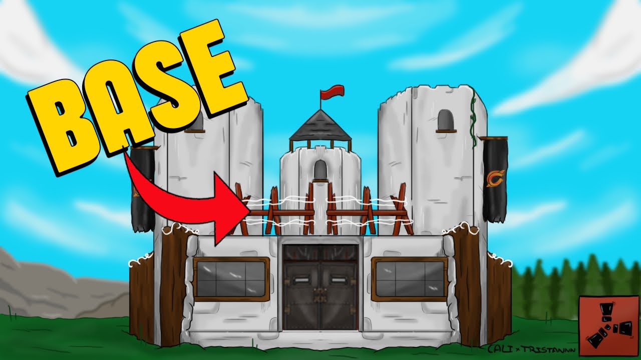 I Built an unraidable Medieval Castle in Official Rust...