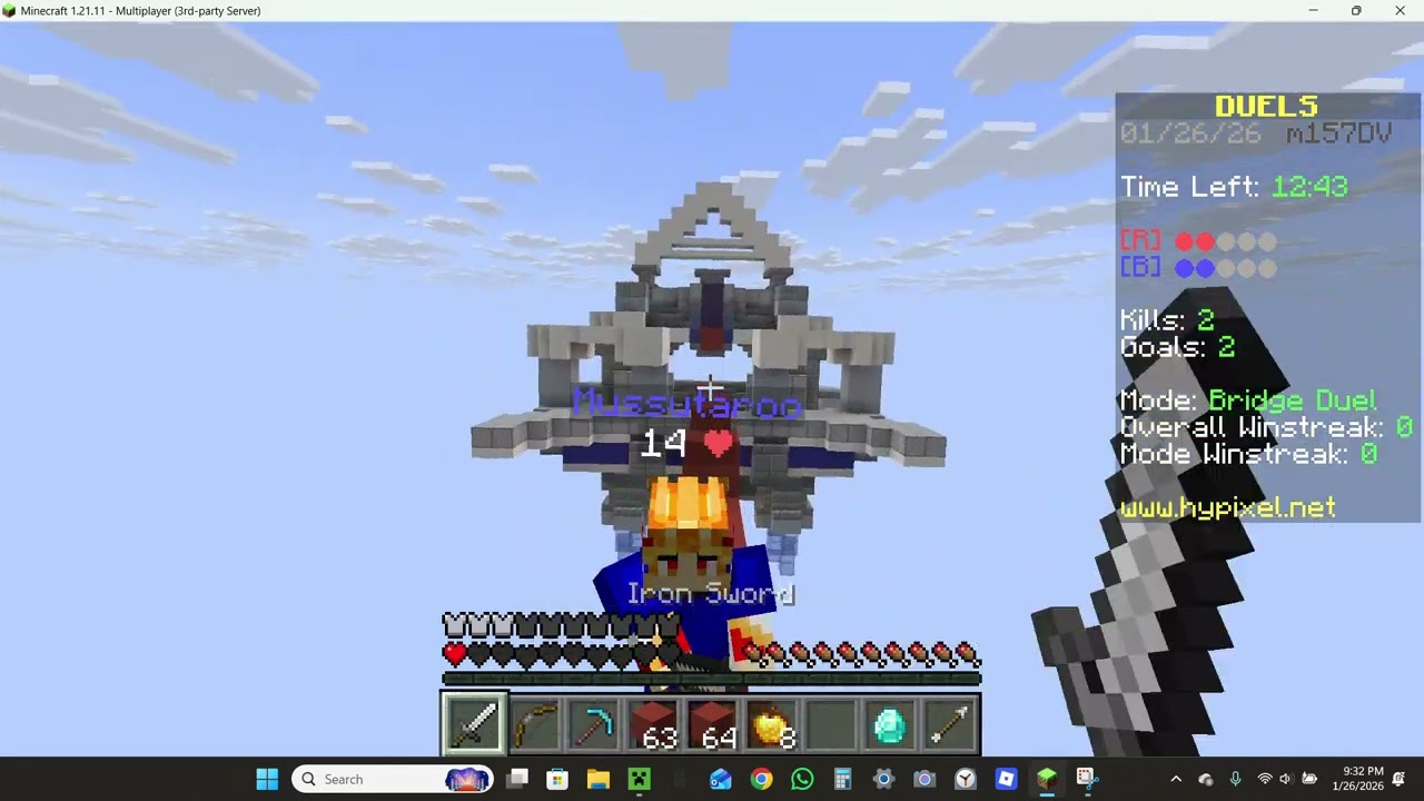 me 1v1 my brother (i lose to him 2 times :( )