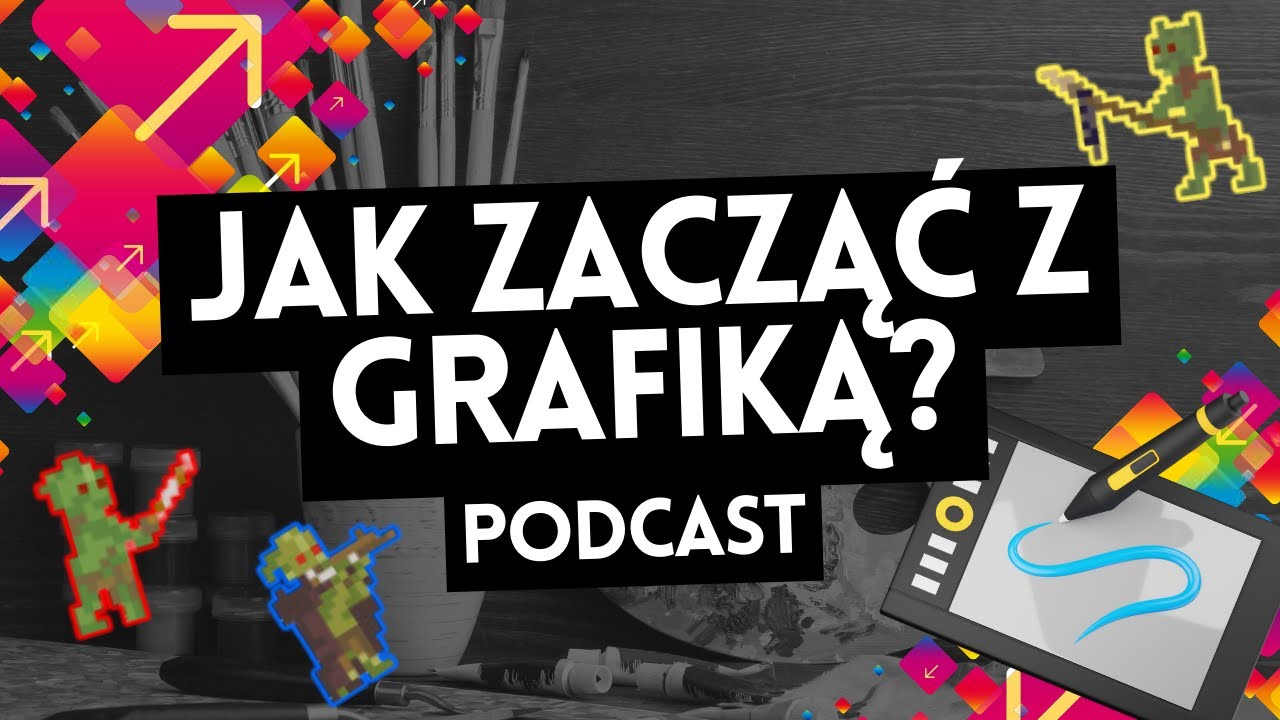 Jak zacząć tworzyć grafikę 2D? - rozmowa z autorem grafiki do moich gier [ WYWIAD ]