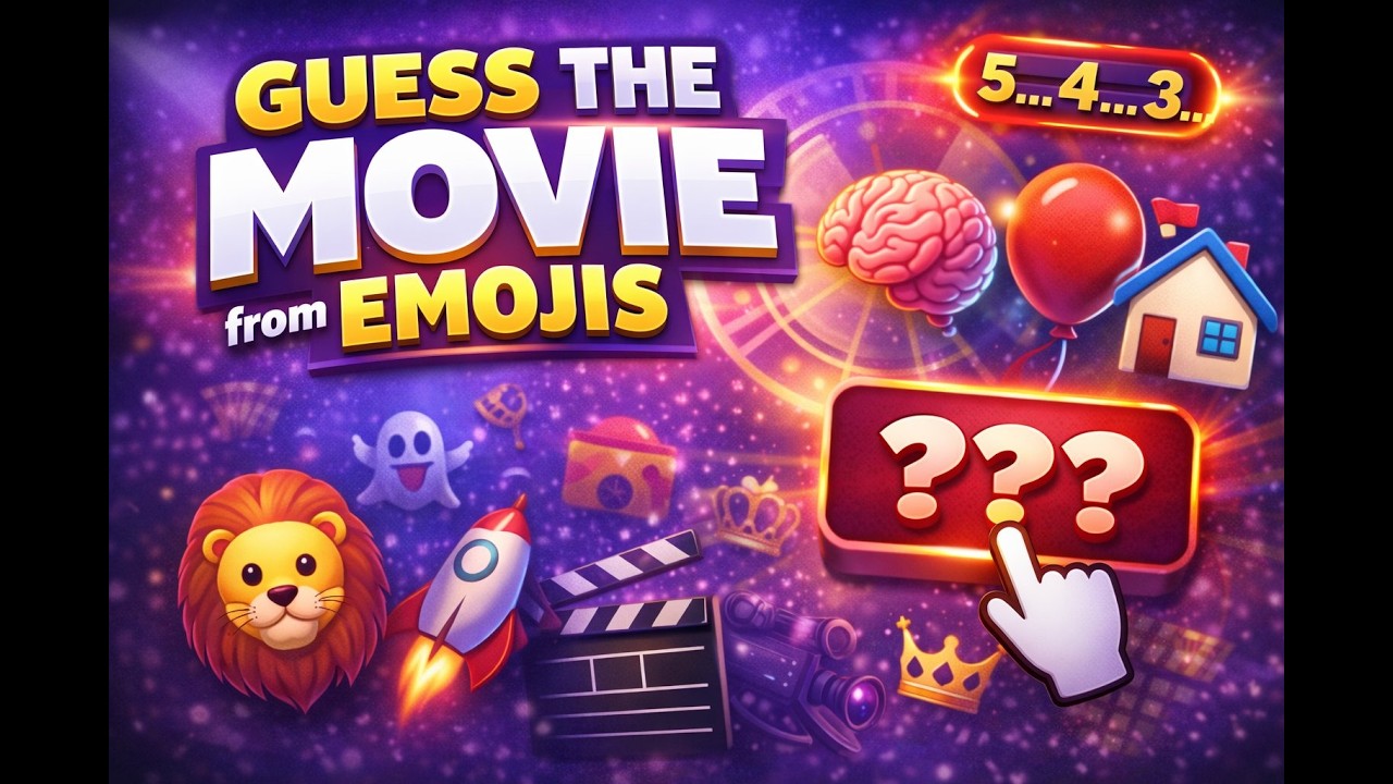 Guess the Movie: Emoji Quiz