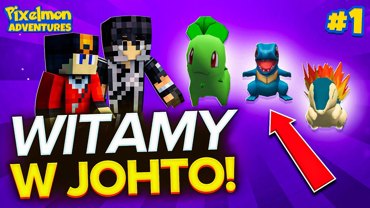 WELCOME TO JOHTO! - PIXELMON ADVENTURES #1 /w @pokechallenge7 [SEASON 2]