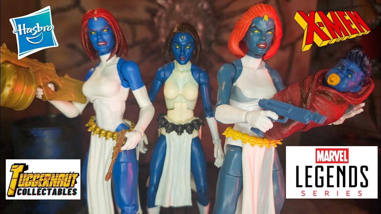 Mystique Action Figure Comparison Marvel Legends X-men #mystique #marvel #xmen #mystique