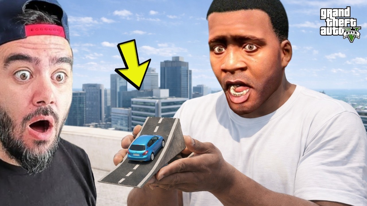 FRANKLIN DÜNYANIN EN KÜÇÜK RAMPASINI YAPTI - GTA 5 MODS