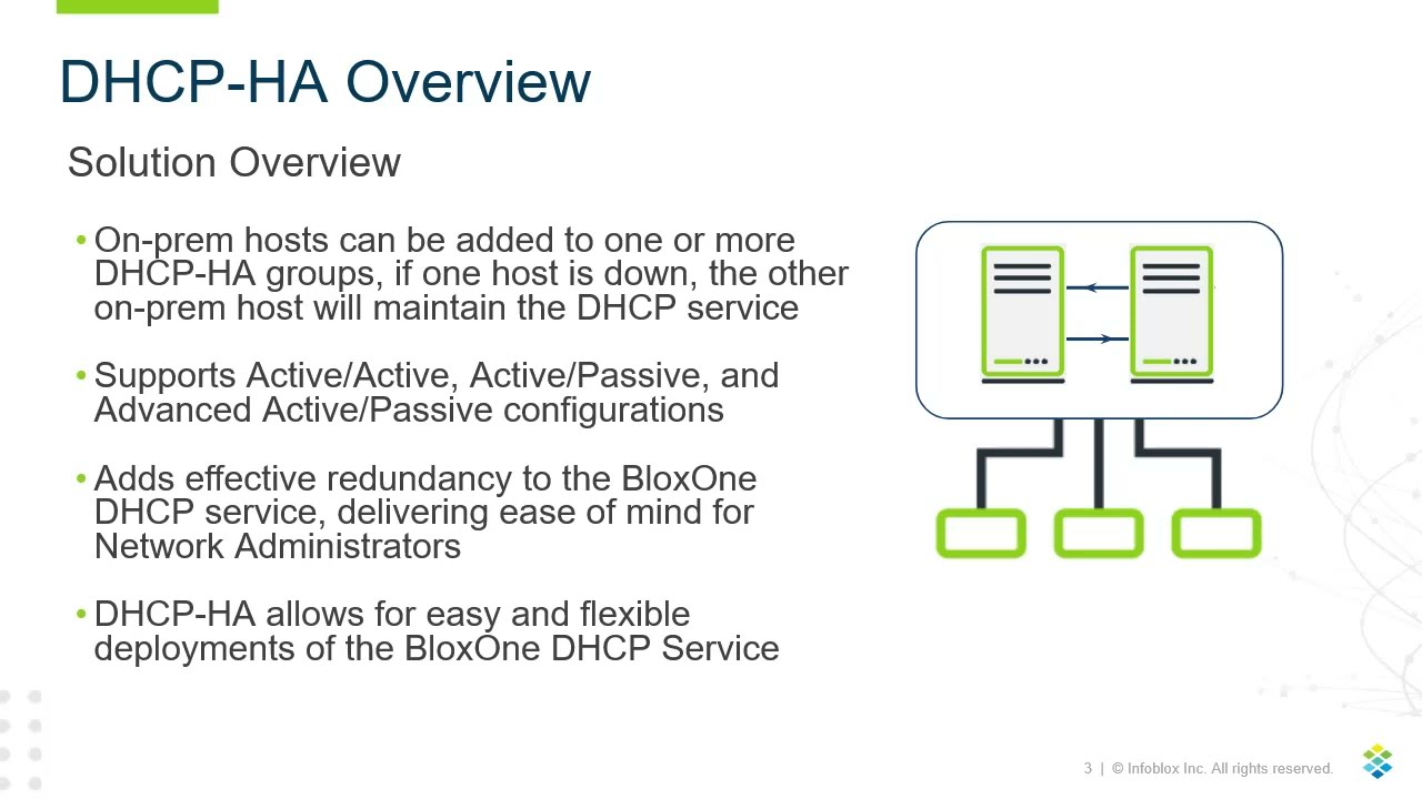 Demo Video: BloxOne&reg; High Availability for DHCP