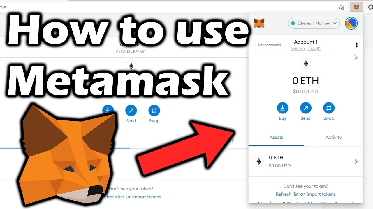 How to use Metamask wallet
