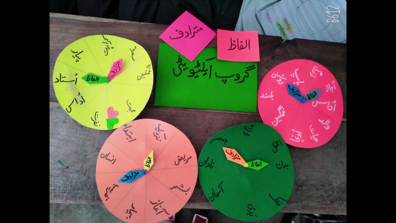 Word Meaning | الفاظ مترادف | Clock Activity  | LND | School Activities and Warmers