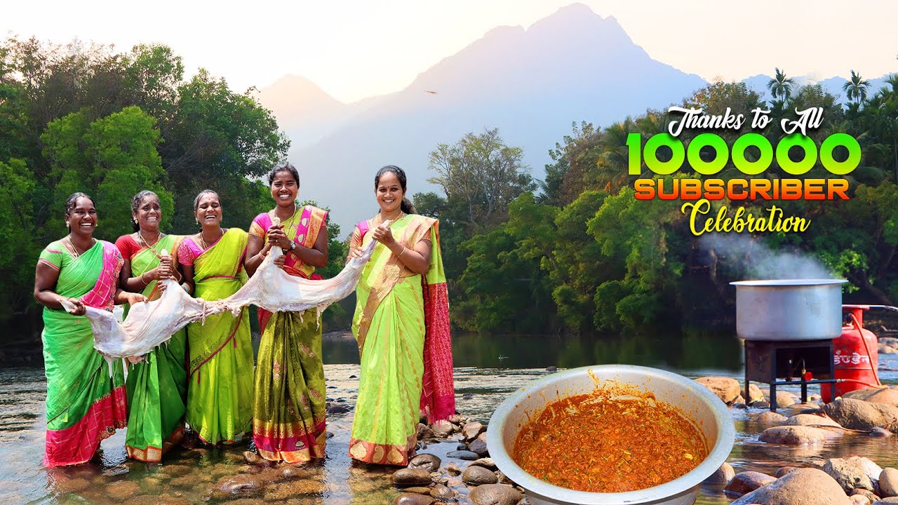 SPECIAL MUTTON GRAVY RECIPE | Traditional Full Goat Gravy | Village  MUTTON KUZHAMBU | Village BABYS