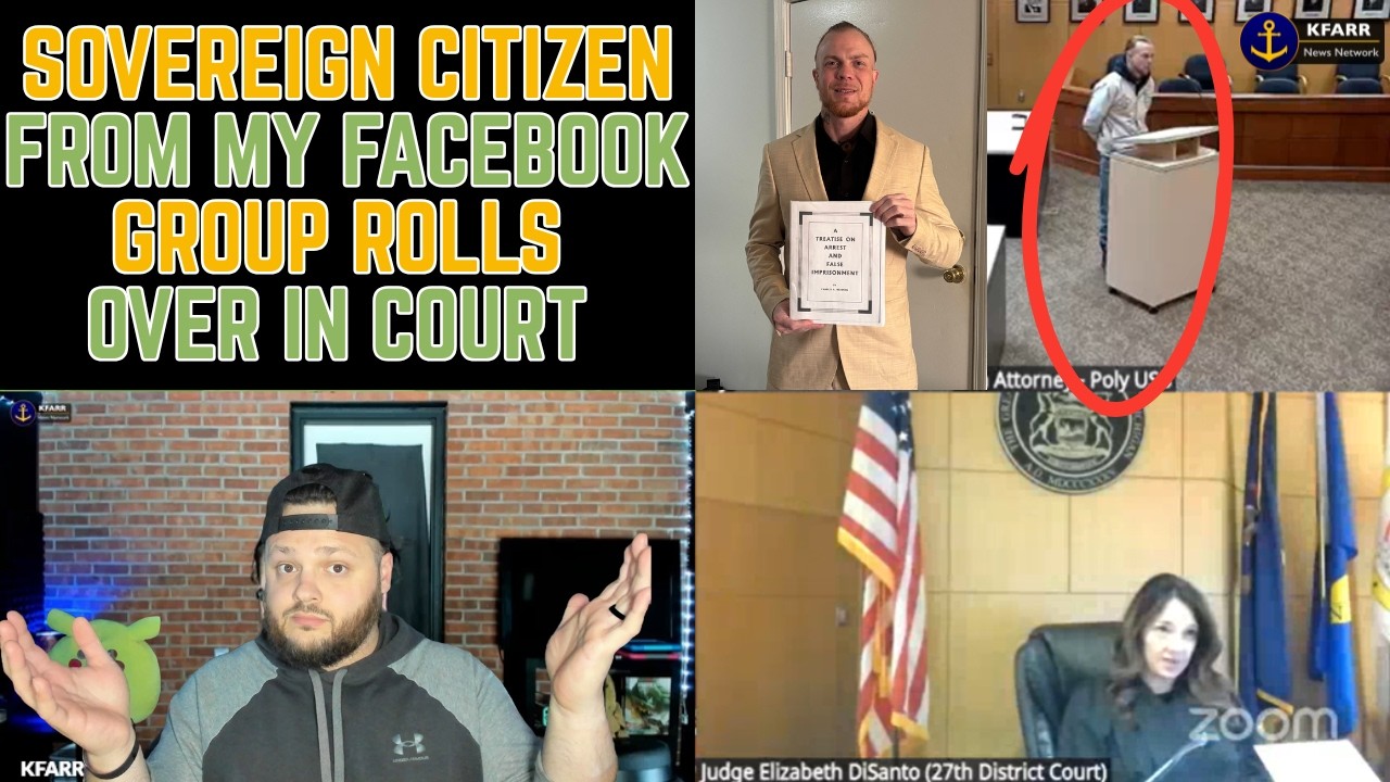 Суверенный гражданин из моей группы в Facebook сдался в суде