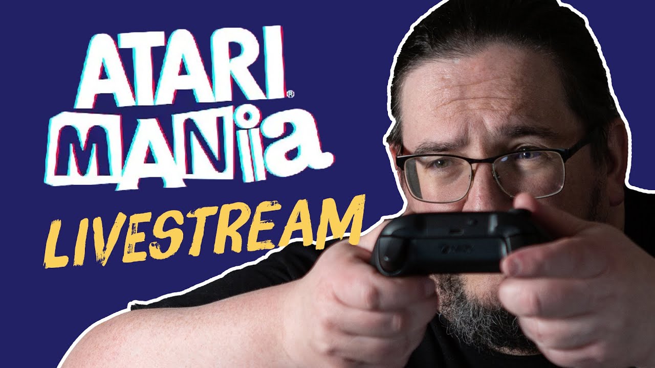 Playing ATARI MANIA on launch day! LIVE!