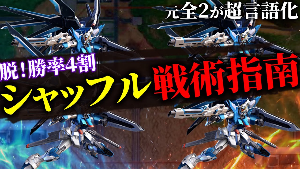【オバブ講座】シャッフル勢必見！固定勢が当たり前のようにやっている近接機、射撃機と組む時の立ち回り例切り抜き＆図解【EXVS2OB】
