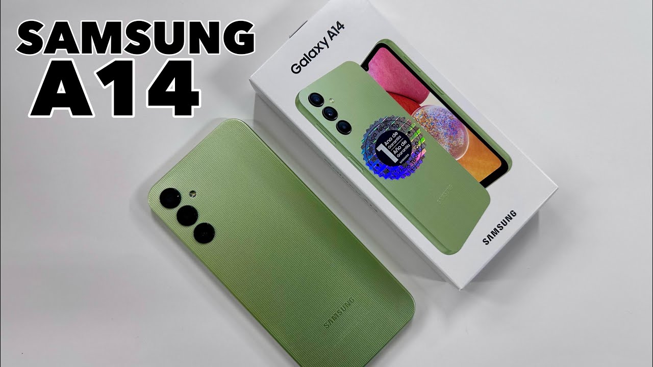 Unboxing SAMSUNG Galaxy A14 - Green