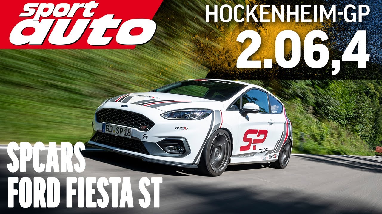 SPcars Ford Fiesta ST | Hot Lap Hockenheim-GP | sport auto