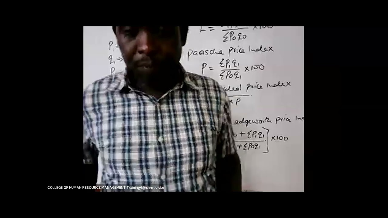INDEX NUMBERS - WEIGHTED PRICE AND QUANTITY INDICES
