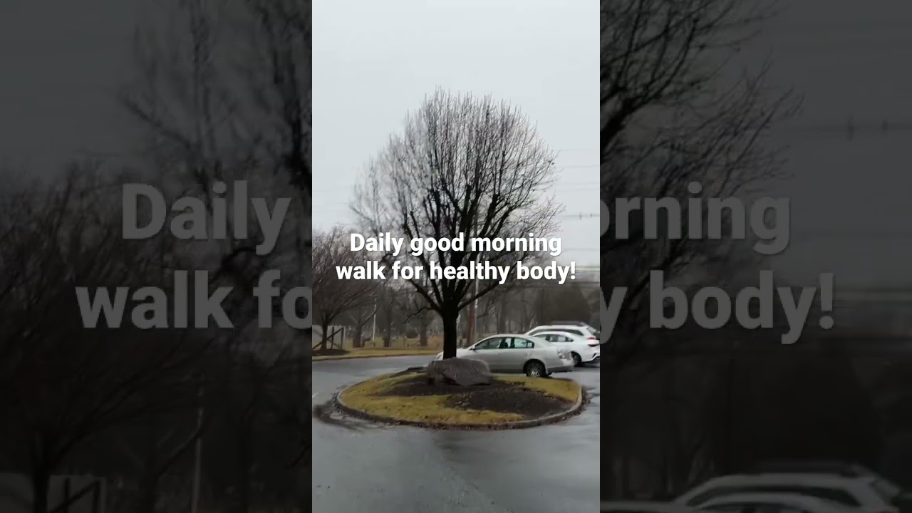 Take 15 mins walk every day for good health! 