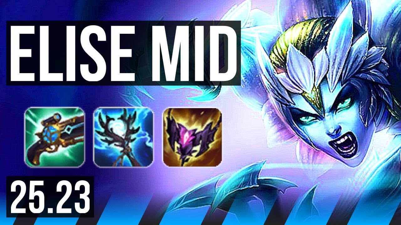ELISE vs VLADIMIR (MID) | EUW Master | 25.23