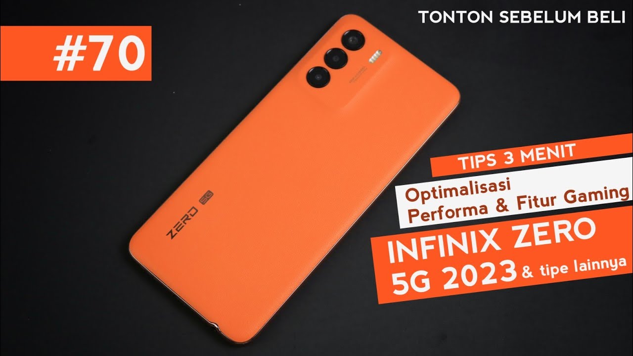 OPTIMALISASI PERFORMA GAMING INFINIX ZERO 5G 2023 & tipe lainnya 🎮