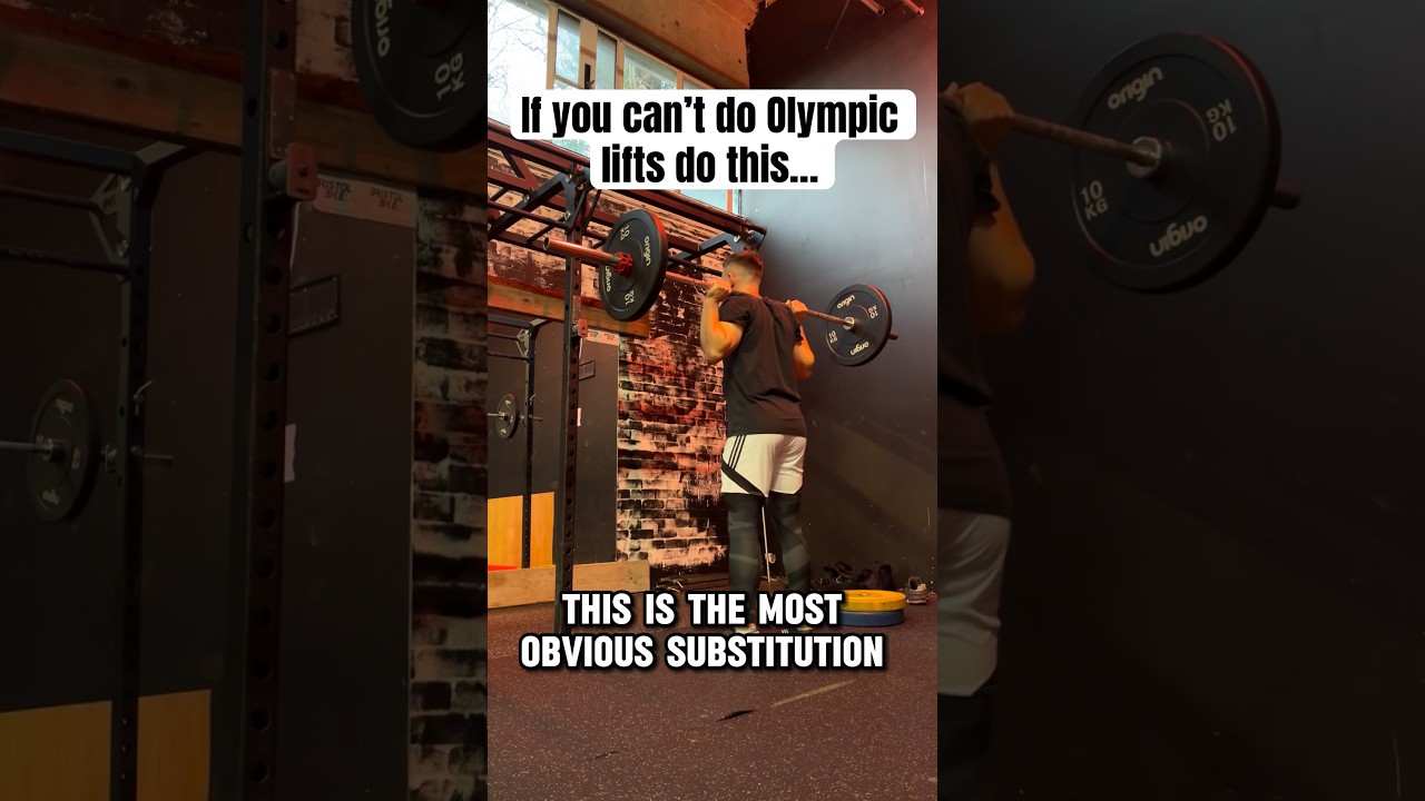 Loaded jumps can be a great alternative to Olympic Lifts⚡️ #athlete #fullbodybody