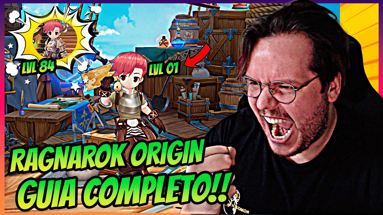 RAGNAROK ORIGIN GUIA COMPLETO PARA INICIANTES PRA PC E CELULAR!!
