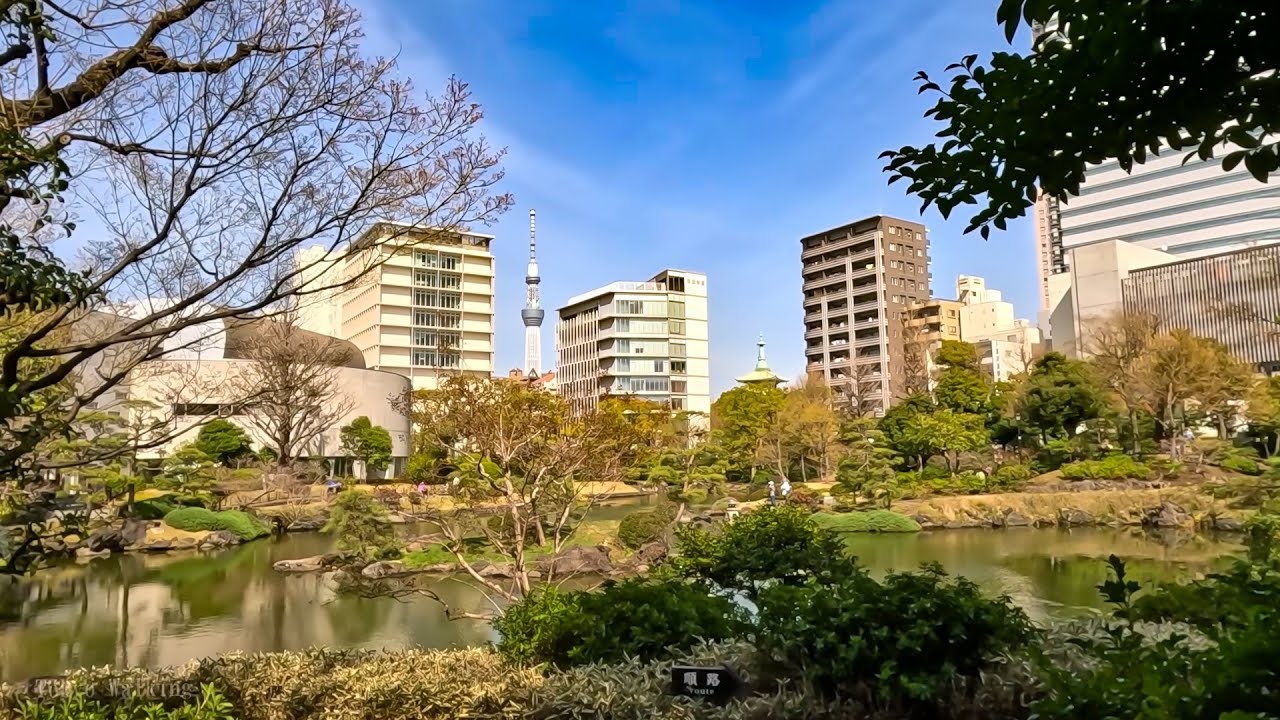 Japan walking tour in Tokyo Ryogoku 2024 4K 60fps HDR