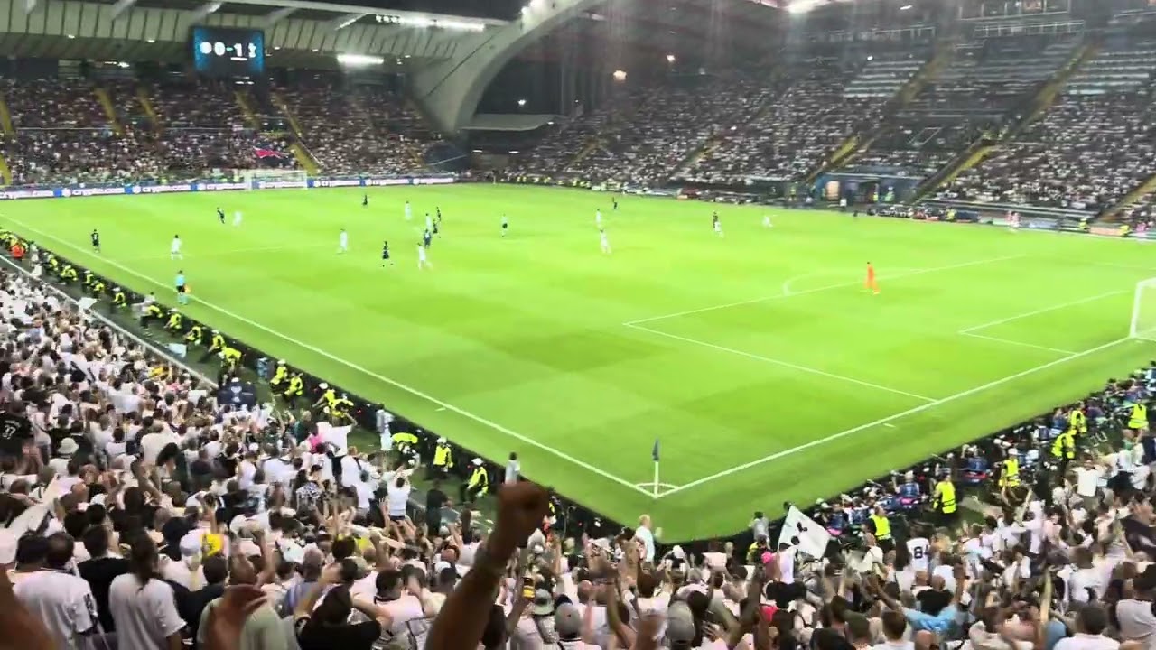 Super Cup 2025 Sounds from the stands Spurs v PSG