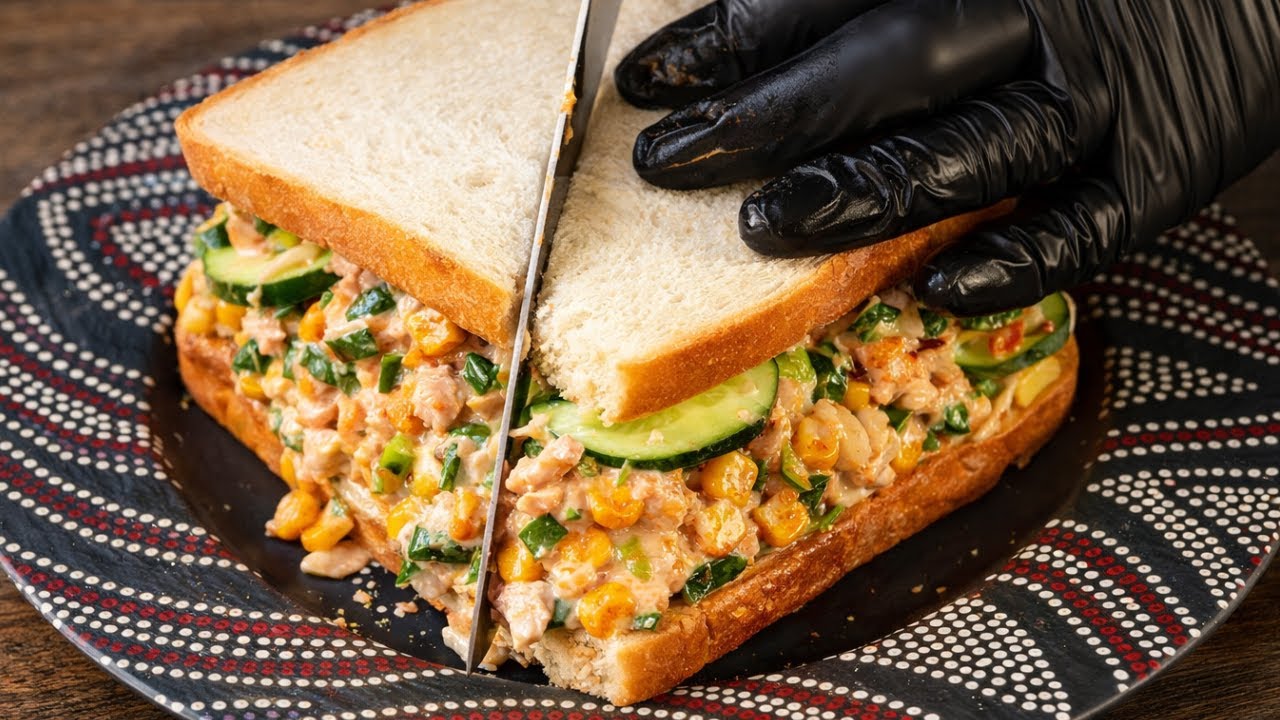 A simple sandwich my wife goes crazy for! I make it almost every day!