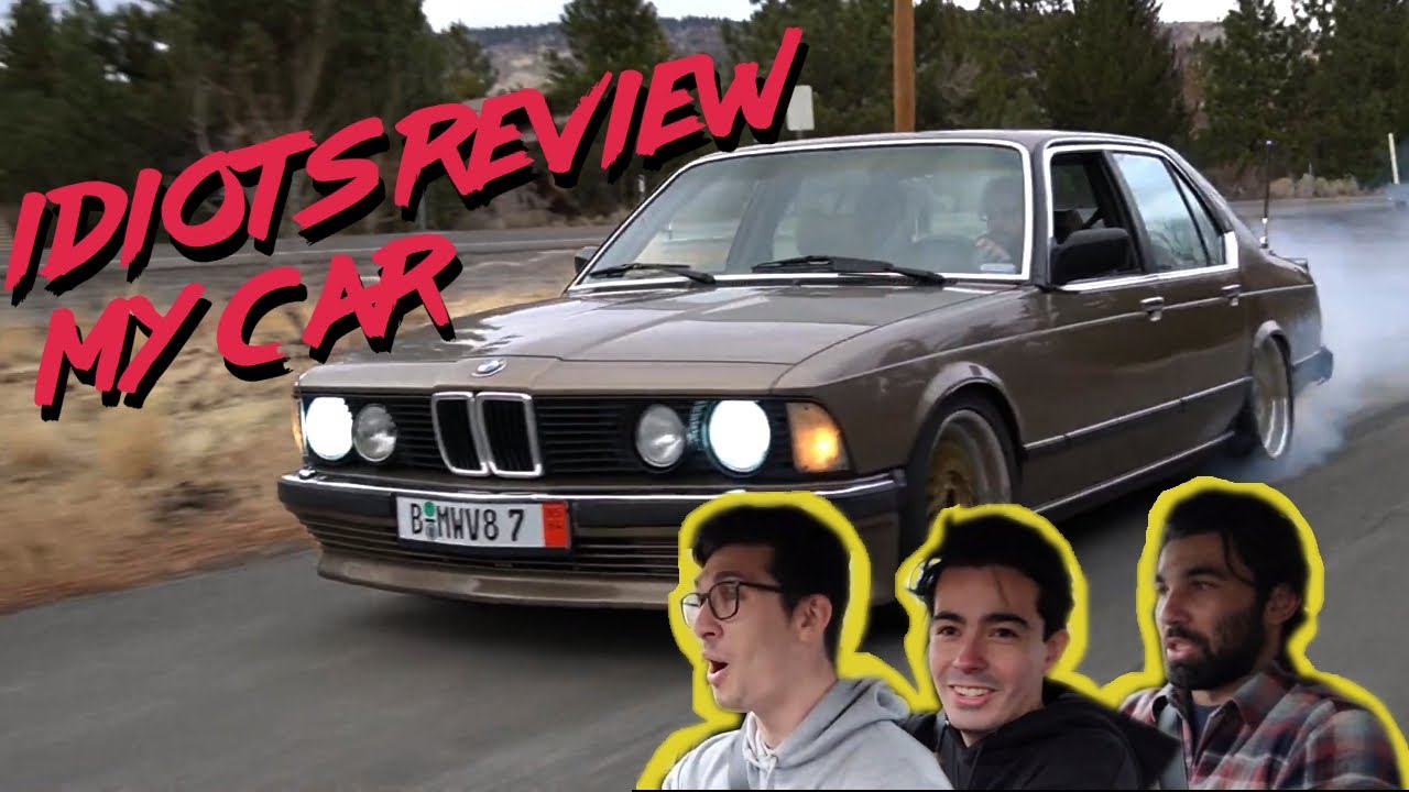 Idiots Review my car: The V8 BMW e23  ep1