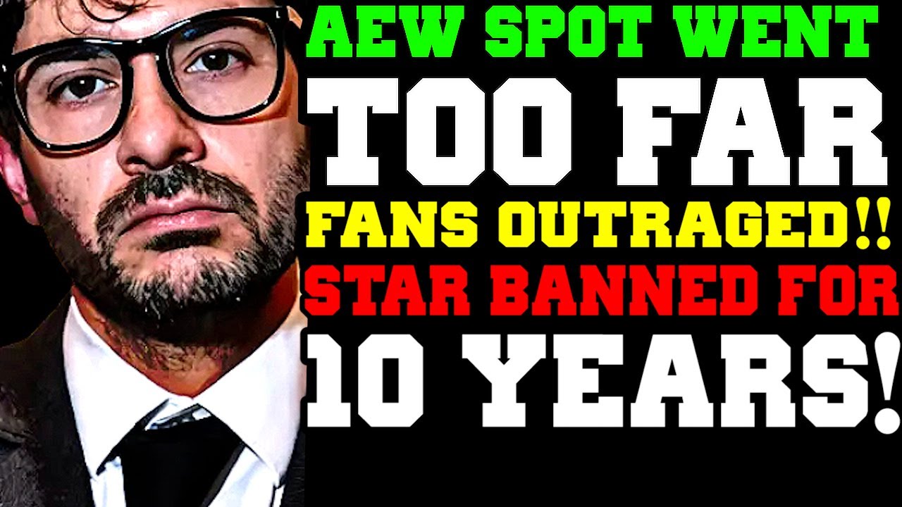 WWE News! AEW Dynamite Spot Goes TOO FAR — Fans Outraged! WWE Star Banned 10 Years! Balor Blasts WWE