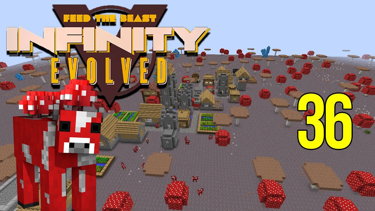 Minecraft FTB Infinity Evolved Ep: 36 - Tutorial -  How To Make A Mining World With Mystcraft