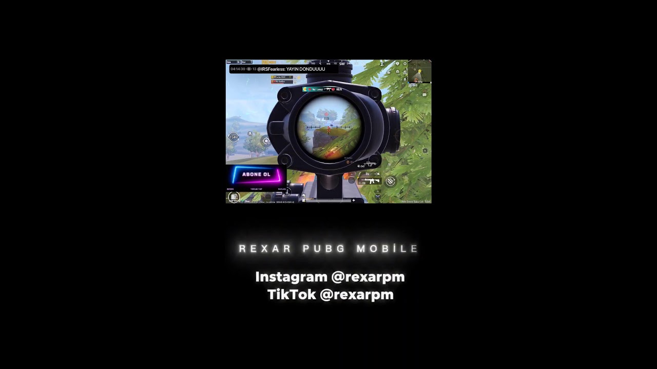 EŞLİ RANK ☠️ REXAR PUBG LİVE