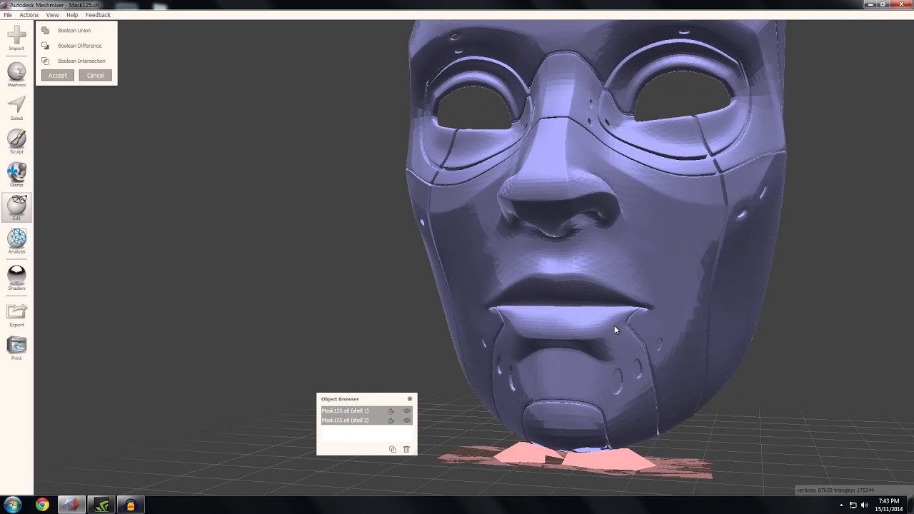 Mesh Viewing and Boolean Tips for Meshmixer