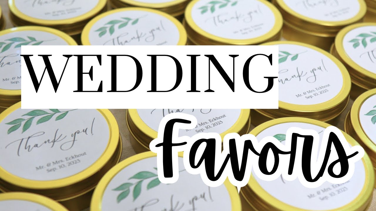 DIY Easy Candle Wedding Favors | Candle Making