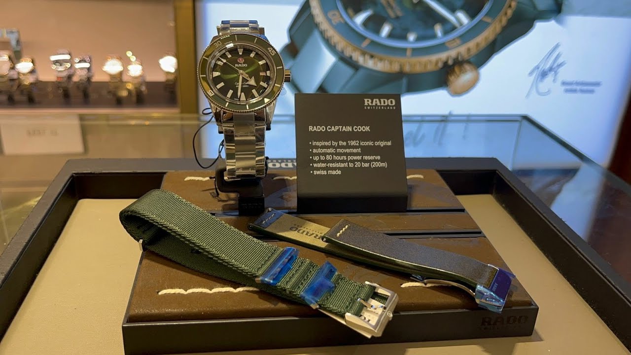 Rado Captain Cook Men Watch R32105319 #Rado #HrithikRoshanSpecialEdition #CaptainCook #swisswatches