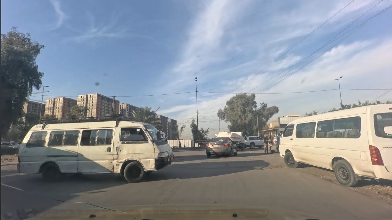 جولة في الدورة مرورا من الجسر الجديد 🇮🇶🥰🇮🇶