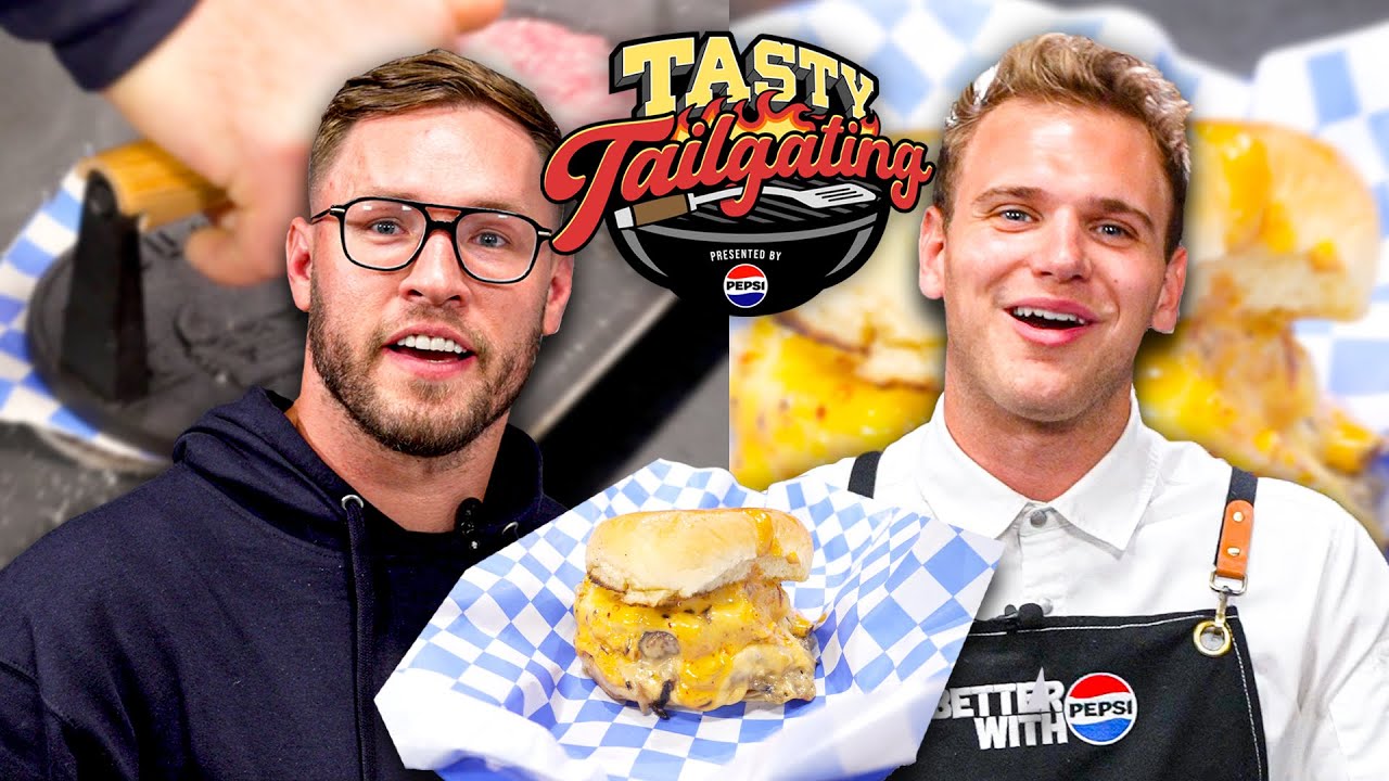 Рецепт фирменного бургера Smash Burger от Уилла Комптона | ​Tasty Tailgating, эпизод 2
