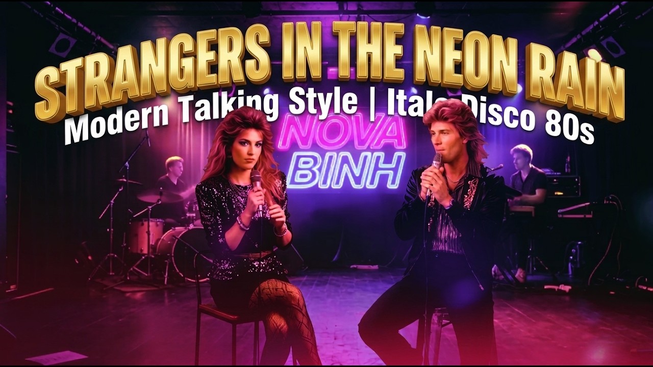 Nova Binh - Strangers In The Neon Rain (Modern Talking Style | Italo Disco 80s)