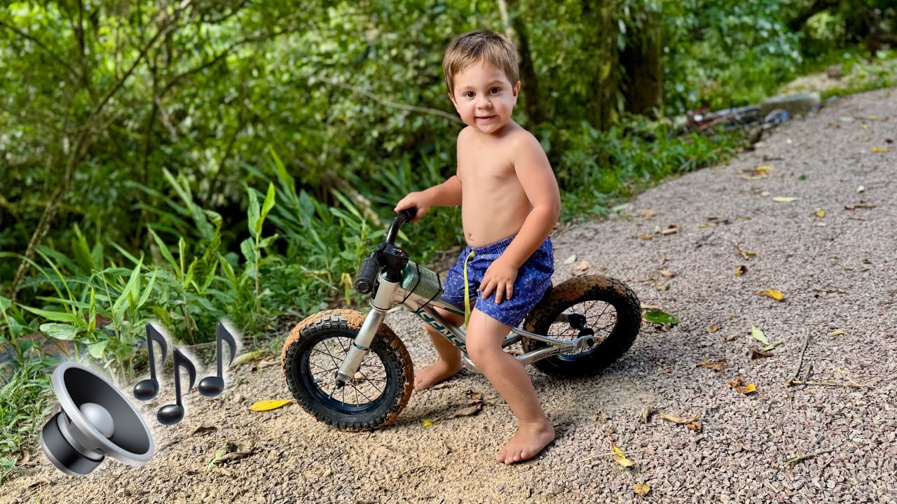 INSTALAMOS SOM NA BIKE DO MEU FILHO. Thiago velho